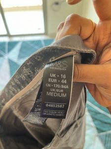 M&amp;S Graphite Slim Fit Pants
