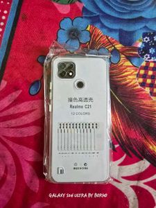 Realme C 21 New White Back Panel