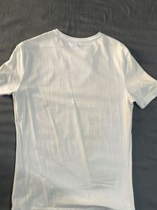 White slim fit hm T-Shirt