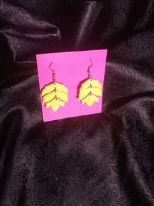 Leaf Dangle Earrings