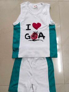 I Love Goa Kids Outfit
