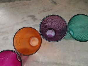 Colorful Drinking Glasses (Set of 2)