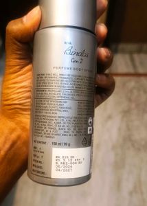 Riya Bindas Grey Deodorant
