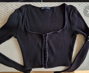 Zara Black Top