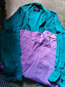 Teal Casual Shirt