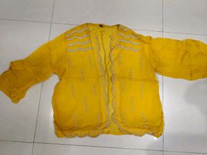 Yellow Handwork 3pec For Wedding