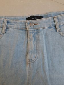 Imported Korean Denim Mini Skirt