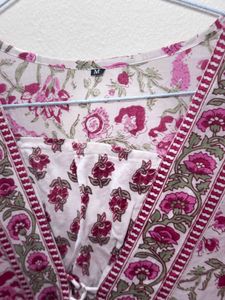 Floral Print Tunic Top