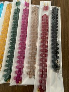 8 Colourful Beaded Necklace &amp; Earring Sets