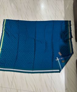 Elegant Blue LV Shawl
