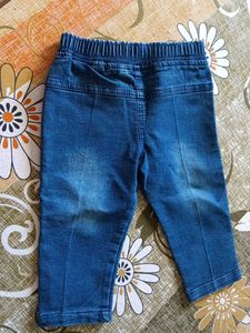 Denim Jeans Pant For Baby Boy In Blue