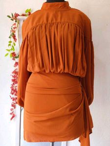 Forever 21 Chic Rust Mini Dress