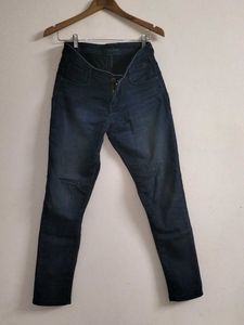 Dark Blue Denim Jeans