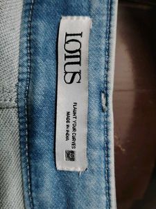 34 Size Stretchable Jeans Ankle Length