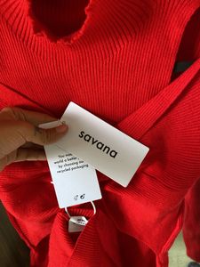 Savana Red Dress 👗
