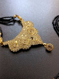 gold plated brass mangalsutra