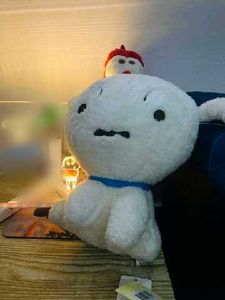 shiro of sinchan stuffed toy