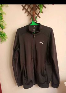 Puma Unisex Black Track Jacket