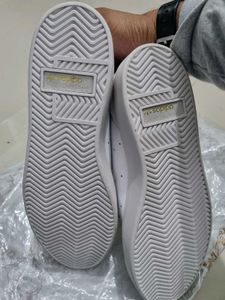 Adidas Sleek In White Leather Unuesd Shoes