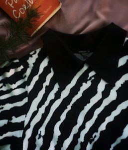 Classic Black &amp; White Crop Top