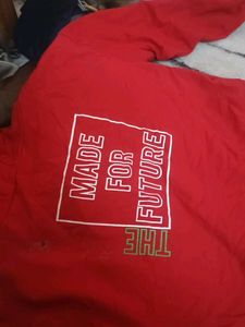 Red 'Made For The Future' Hoodie