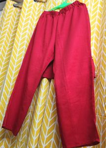 Red Bell Sleeve Top