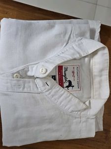 Wrangler Authentic Denim Chinese Collar Shirt