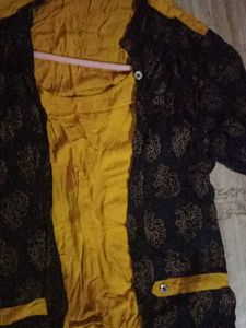Jacket Type Long Gown