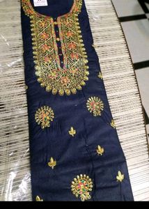 Embroideryb Suit Front Design Bottom 2.50Salwa