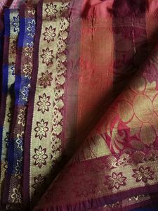 Checked Saree