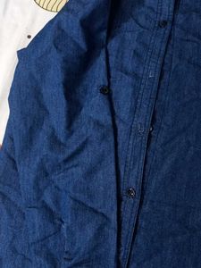 Denim Button-Down Shirt