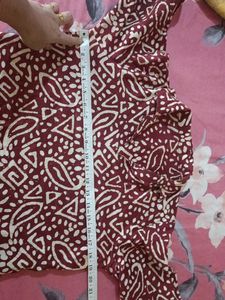Kurta Pant Set Maroon