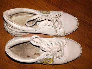 White Casual Sneakers