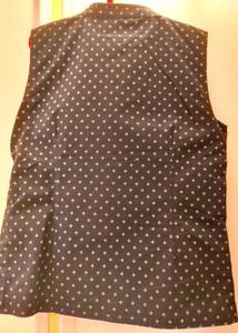 Patterned Vest - Perfect for Layering!