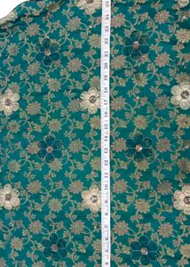 Floral Teal Heavy Suit