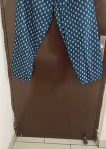 AjrakPrint AlineAnarkaliSuit