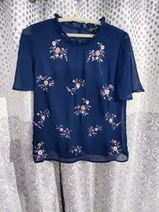 Navy Blue Tops