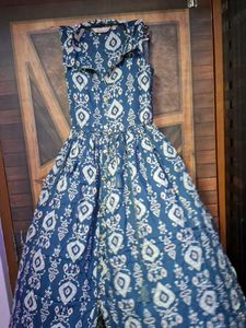 Patterned Fit &amp; Flare Dress