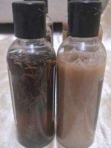 Husma Organic Hair Oil &amp; Shampoo Set