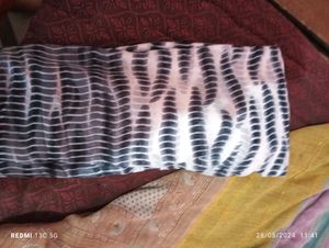 New Design Saree With Zebra Printing