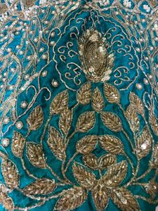 Teal Green Lehenga Choli And Duppatta