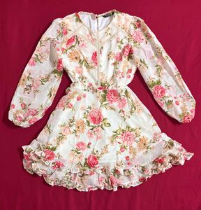 Tokyo Talkies Floral Printed Mini Dress