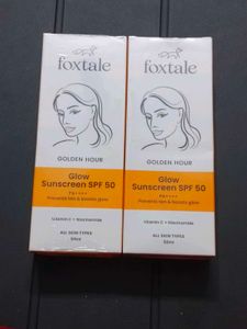 Foxtale Glow Sunscreen SPF 50