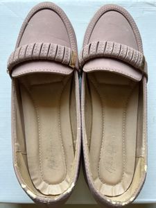 Mast &amp; Harbour Pink Slip On Ballerina For Women