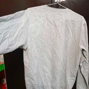 Unisex Grey Fleece Lined Sweatshirt - size XL