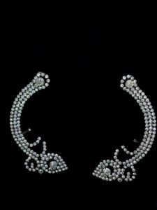 Sparkling Crystal Ear Cuffs