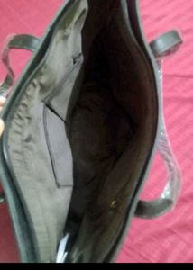 Black Leather Handbag