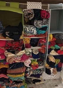 2 High Quality Wardrobe Organiser For Cloths, Almi