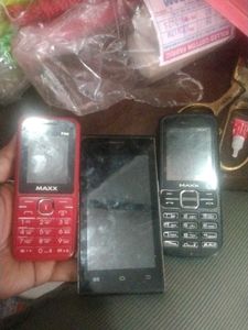 3 Phone With Battery Batter Working