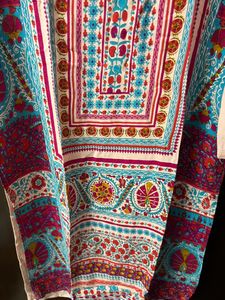 Peach Melange Kurtha !